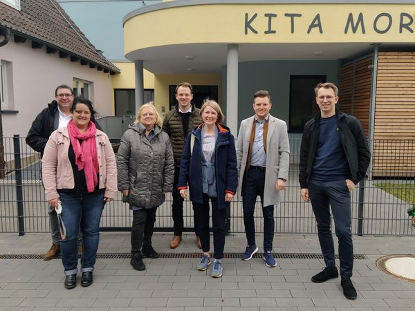 Landtagsabgeordnete besuchen Kita Morgentau in Witzenhausen